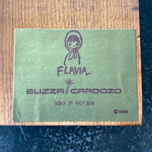 Vintage Flavia Plaque 1969 - Picture 3 of 4